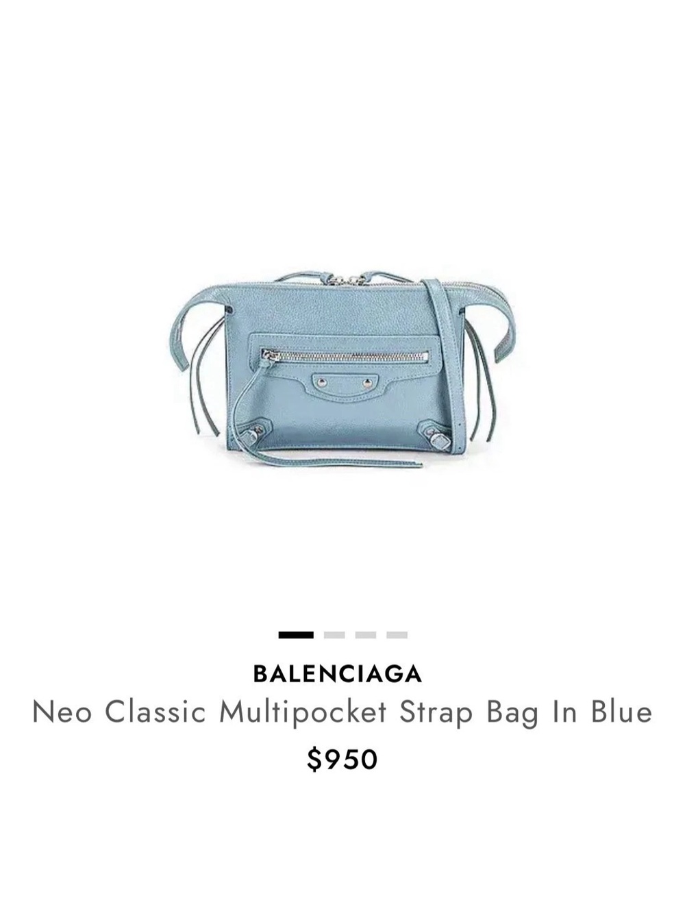 Balenciaga Neo Classic Multipocket Strap Bag BRAND NEW